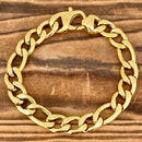 SANITY JEWELRY® Bracelet Bracelet Cuban - 3/4" Easy Biker - Gold Key West - CBK18