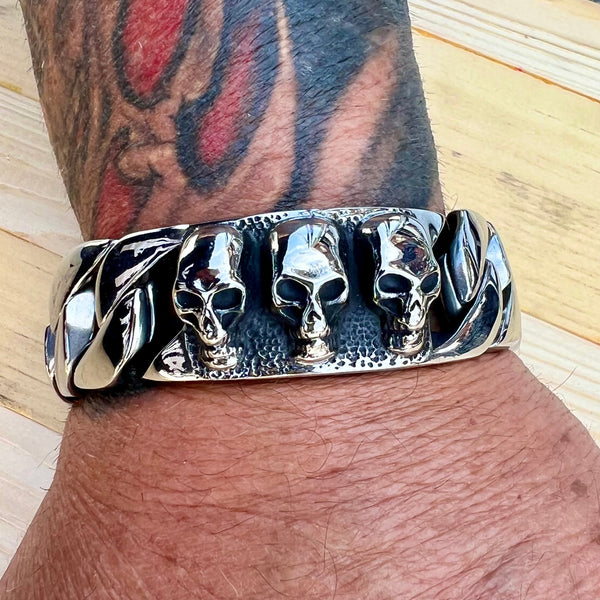 Sanity Jewelry Bracelet Brothers Grim - Classic - Silver - B128