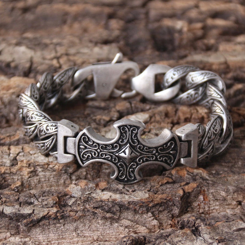 Sanity Jewelry Bracelet Crusader's Bracelet - The Templar - Brushed - B110
