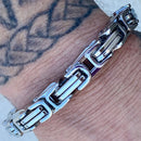 SANITY JEWELRY® Bracelet Daytona Bracelet- Silver - Heritage - 1/2 inch wide - B05