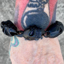 Sanity Jewelry Bracelet Hell Ride Bracelet - 1.5" Classic - Black - B145