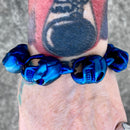Sanity Jewelry Bracelet Hell Ride Bracelet - 1.5" Classic - Blue - B151