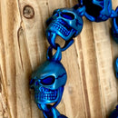 Sanity Jewelry Bracelet Hell Ride Bracelet - 1.5" Classic - Blue - B151