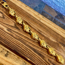 Sanity Jewelry Bracelet Hell Ride Bracelet - 1.5" Classic - Gold - B139