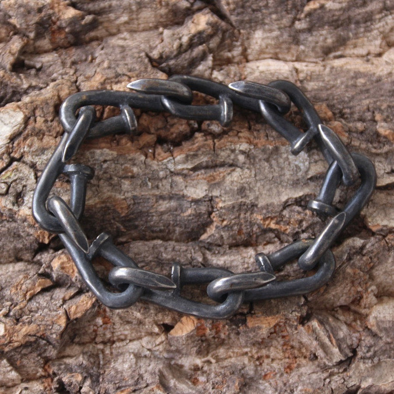 Sanity Jewelry Bracelet Nail Bracelet - Galvanized - B107