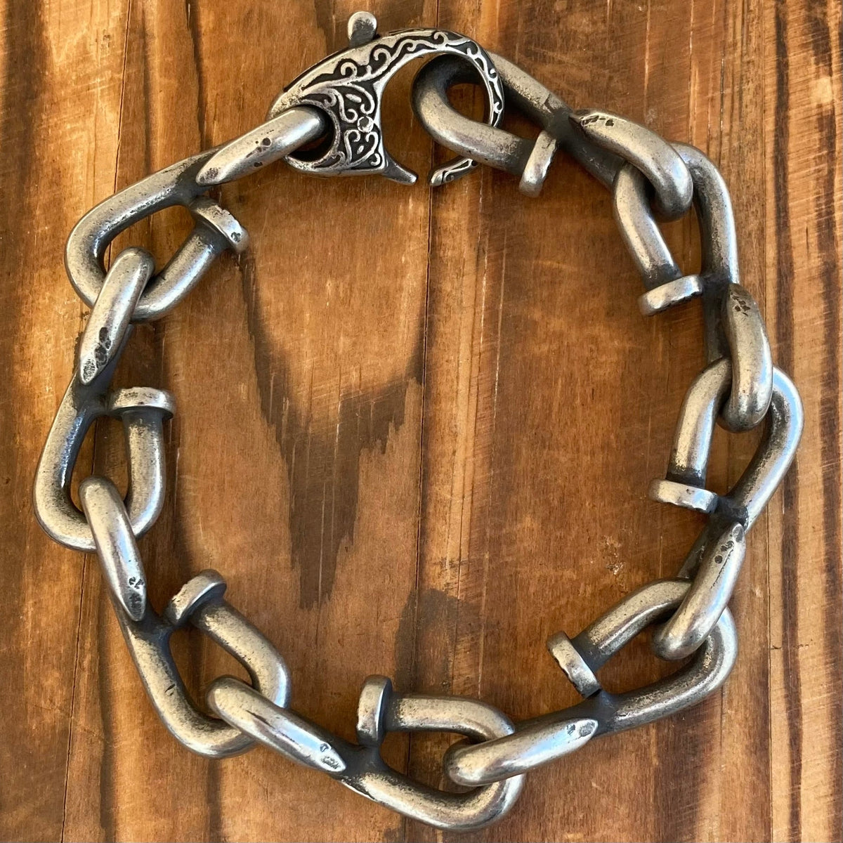 24kcat様【Vantique】NAIL BRACELET バングル　シルバー Nail Bracelet