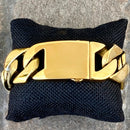 SANITY JEWELRY® Bracelet, necklace Bagger Bracelet - Gold - 1" Wide - The Custom - B33