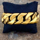 SANITY JEWELRY® Bracelet, necklace Bagger Bracelet - Gold - 1" Wide - The Custom - B33