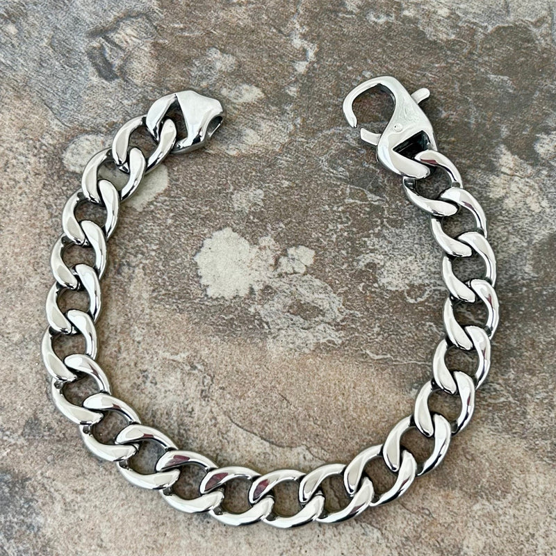 SANITY JEWELRY® Bracelet, necklace Bundle Necklace & Bracelet Combo - Polished Miami 1/2"