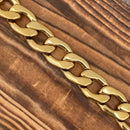 SANITY JEWELRY® Bracelet, necklace Necklace Cuban -3/4" Easy Biker - Gold Key West - CNK18