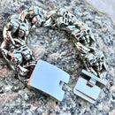 SANITY JEWELRY® Bracelet NEW - Bracelet - Jekyll & Hyde - Polished - 1" Wide - B59