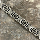 SANITY JEWELRY® Bracelet Repeat Offender Cross Bracelet - 1" Custom - B04