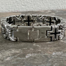 SANITY JEWELRY® Bracelet Repeat Offender Cross Bracelet - 1" Custom - B04