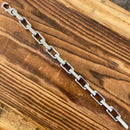 SANITY JEWELRY® Bracelet The Godfather Bracelet - 3/8" Box Link - Silver - B09