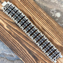 SANITY JEWELRY® Bracelet Thunder Roads - Skull Bracelet - 1.25 inch wide - B41