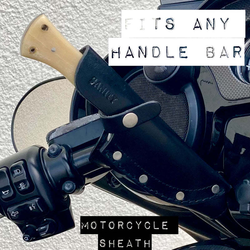 SANITY JEWELRY® D2 Steel 10” Rough Rider Series - Asshole - D2 Steel - Buffalo Horn - Horizontal & Vertical Carry - CUS13