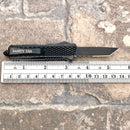 SANITY JEWELRY® D2 Steel 5.5" Frank Nitti - "Prohibition Series" - Double Sided Smooth Black - SBLDR