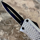 SANITY JEWELRY® D2 Steel 5.5" Frank Nitti - "Prohibition Series" - Double Sided Smooth Chrome - SCDS