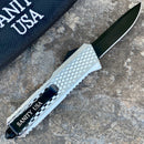 SANITY JEWELRY® D2 Steel 5.5" Frank Nitti - "Prohibition Series" - Drop Point Chrome - SCDP
