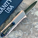 SANITY JEWELRY® D2 Steel 5.5" Frank Nitti Small - "Prohibition Series" - Double Sided Smooth Copper - SCODS