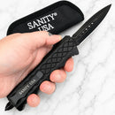 SANITY JEWELRY® D2 Steel 8" Bugsy Siegel - " The Hand Grip" - Double Sided Smooth - MBS02