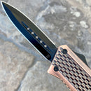 SANITY JEWELRY® D2 Steel 8" Frank Nitti Medium - "Prohibition Series" - Double Sided Smooth Cooper - MCODS