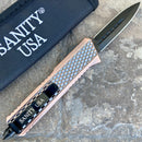 SANITY JEWELRY® D2 Steel 8" Frank Nitti Medium - "Prohibition Series" - Double Sided Smooth Cooper - MCODS