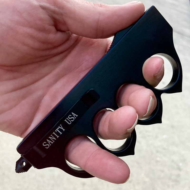 SANITY JEWELRY® D2 Steel 9.5 Four Finger OTF - Frank Nitti "1918 US Series" - FFOTF