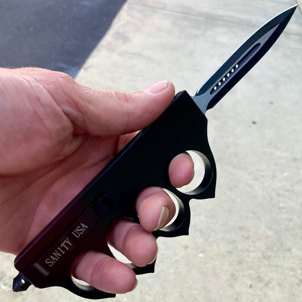 SANITY JEWELRY® D2 Steel 9.5 Four Finger OTF - Frank Nitti "1918 US Series" - FFOTF