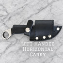 SANITY JEWELRY® D2 Steel Left Handed Horizontal 7.5" Al Capone - D2 Steel - Buffalo - A2704