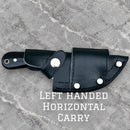 SANITY JEWELRY® D2 Steel Left Handed Horizontal 7" Jesse James - D2 Steel - Buffalo - JJ02