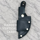 SANITY JEWELRY® D2 Steel Left Handed Vertical 7" Jesse James - D2 Steel - Buffalo - JJ02