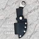 SANITY JEWELRY® D2 Steel Left Vertical 7.5" Al Capone - D2 Steel - Buffalo - A2704