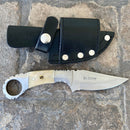 SANITY JEWELRY® Damascus Steel 7" Al Capone - Horizontal & Vertical Carry - D2 Steel - Bone - 7 inches - A2704