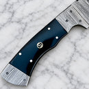 SANITY JEWELRY® Damascus Steel 8.5" Lucky Luciano - Damascus - Buffalo - LL01