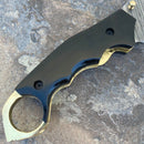 SANITY JEWELRY® Damascus Steel 8" Outlaw Series - Damascus Steel Folder - Buffalo Horn - OF02