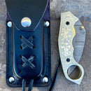 SANITY JEWELRY® Damascus Steel 8" Outlaw Series - Damascus Steel Folder - Polished - OF01