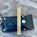 SANITY JEWELRY® Damascus Steel 8" Outlaw Series - Damascus Steel Folder - Polished - OF01