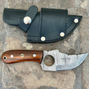 SANITY JEWELRY® Damascus Steel BOGO Jesse James - Rosewood - Damascus - Horizontal & Vertical Carry - 7 inches - SKU JJ004