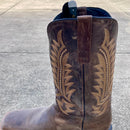 SANITY JEWELRY® Damascus Steel Boot Sheath W/Clip 6" Cole Younger - Boot Sheath W/Clip - Tanto Buffalo Horn - CYT02