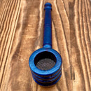 SANITY JEWELRY® Damascus Steel Training Day - Sanity's Wise Guys - Damascus Steel - Blue - WG11