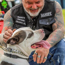 Sanity Jewelry Dog Collar / Dog Chain “Dog Collar” - Black - Sanity's Bad Ass Custom - 1" wide - D82