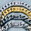 Sanity Jewelry Dog Collar / Dog Chain “Dog Collar” - Brushed - Sanity's Bad Ass Custom - 1" wide - D85