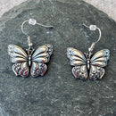 Sanity Jewelry Earrings Stainless Steel - Monarch Butterfly Earrings - 305E CLEARANCE