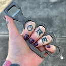 Sanity Jewelry Galvanized 4 Finger Bottle Opener - Pick Your Color - 4FB221