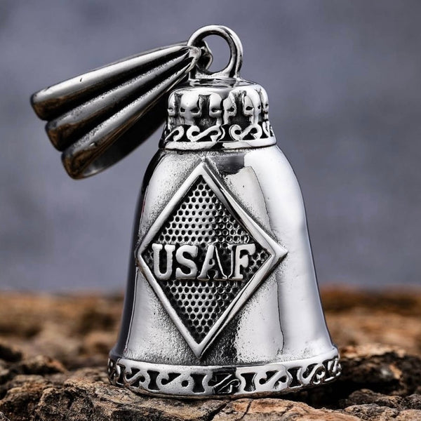 Sanity Jewelry Guardian Bell Guardian - Gremlin Bell - USAF - GB16