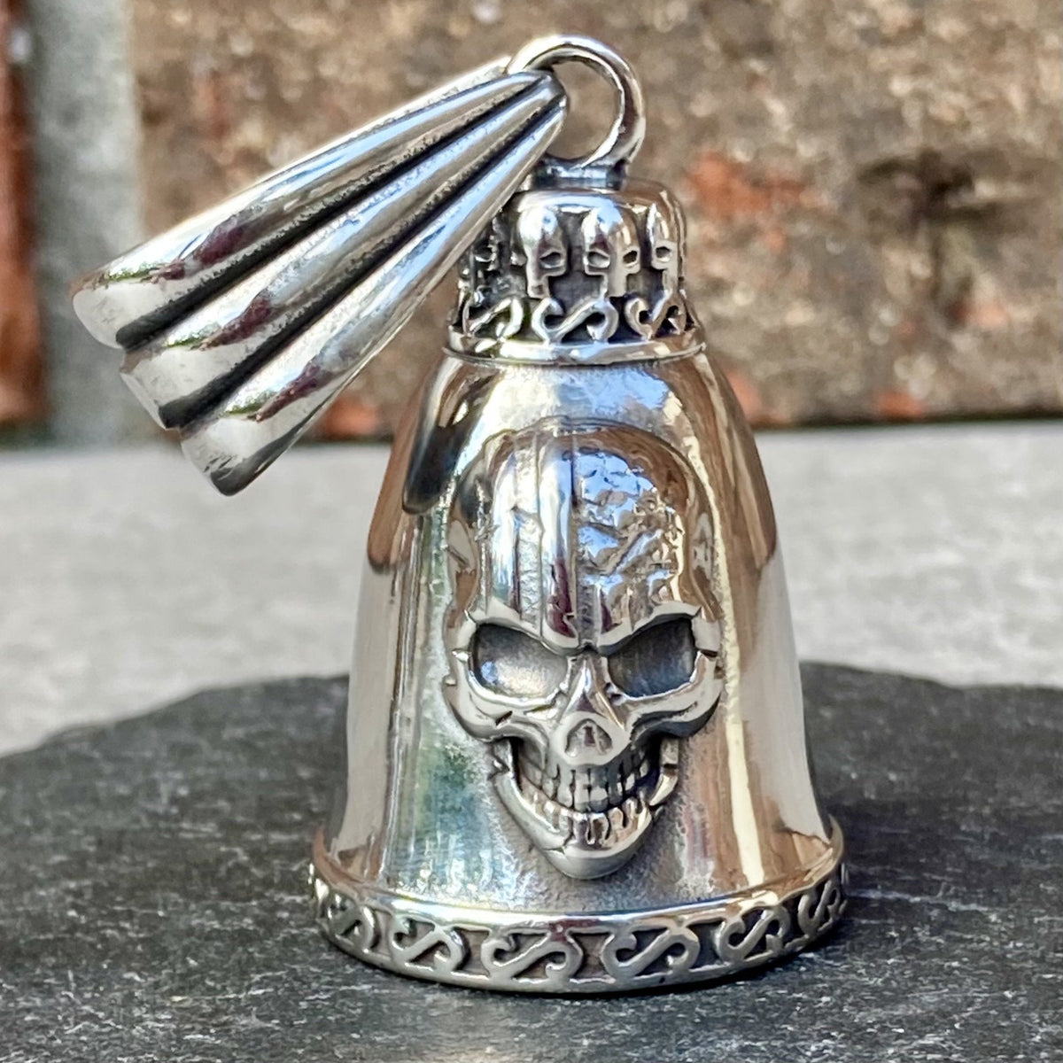 Guardian - Gremlin Bell - American Flag Skull - GB25