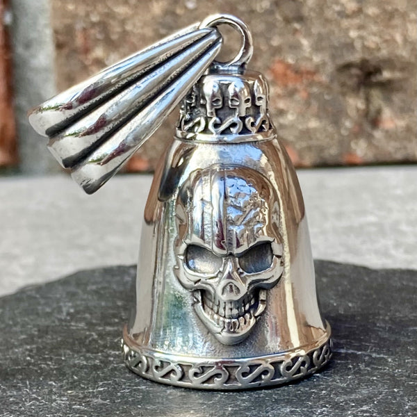 Sanity Jewelry Guardian Bell Sanity's Guardian/Gremlin Bells - American Flag Skull - GB25