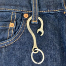 Sanity Jewelry Key Clasp Belt Clip / Clasp - Wrench Hook - Polished - Upgrade Your Wallet / Key Chain - WCC-18