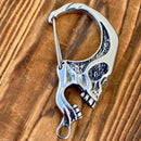 Sanity Jewelry Key Clasp Belt Clip / Clasp - XL Skull - Polished - Upgrade Your Wallet / Key Chain - WCC-22